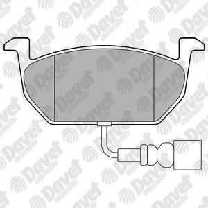 DELPHI LP3146 Fren Balatasi On (146mm) Golf Vii 1.2 1.6 12-